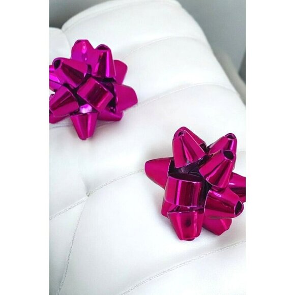 Kate Spade New York Bourgeois Bow Stud Earrings in Pink - Picture 1 of 4